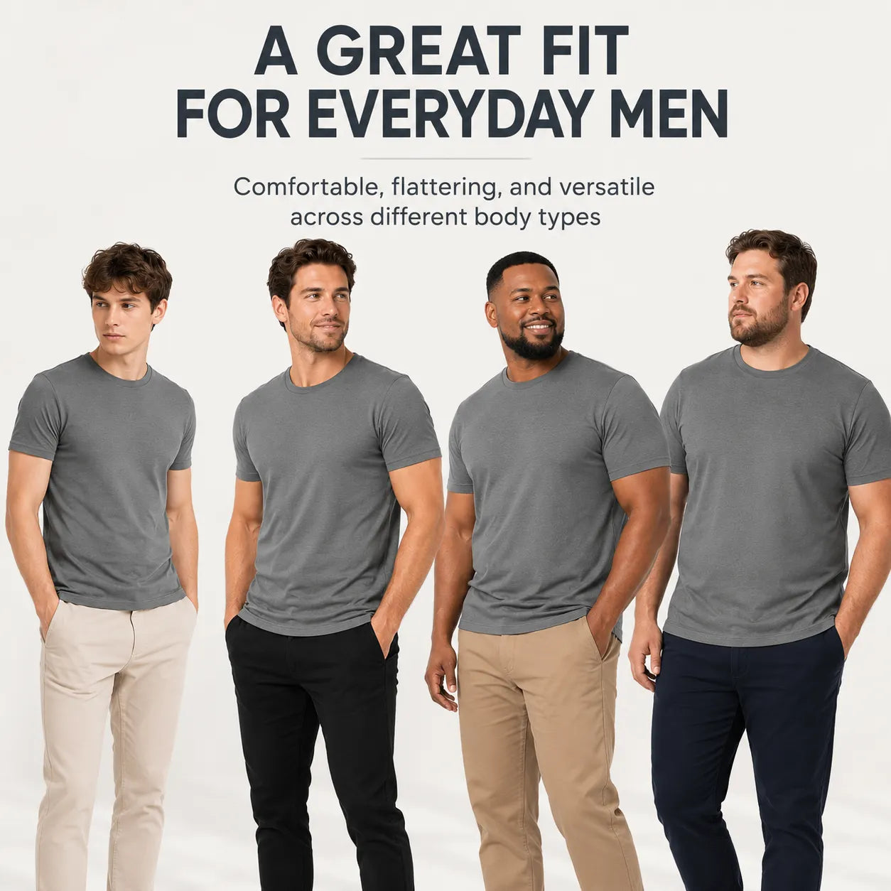 👕 LIMITED-TIME 50% OFF! ✨ Men’s Short Sleeve Crew Neck T-Shirts