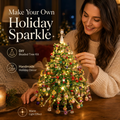 🎄✨ DIY Beaded Christmas Tree Kit – 🎅Create Your Own Sparkling Holiday Decoration(📦Buy 2 Free Shipping)
