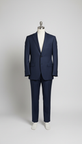 Ink Blue Wool Suit