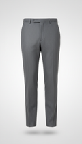 Muted Graphite Wool Trousers